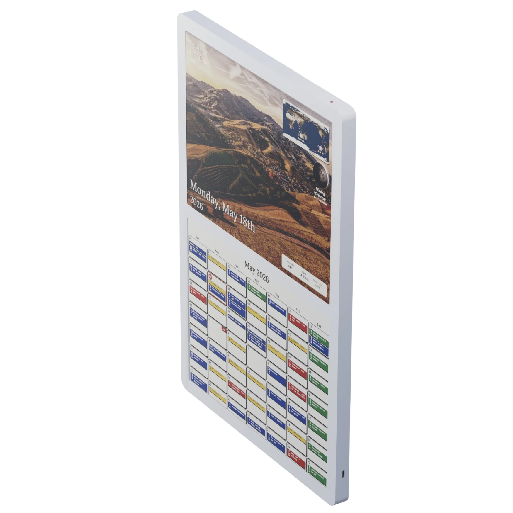 eInkCal - The Greatest E-ink Calendar